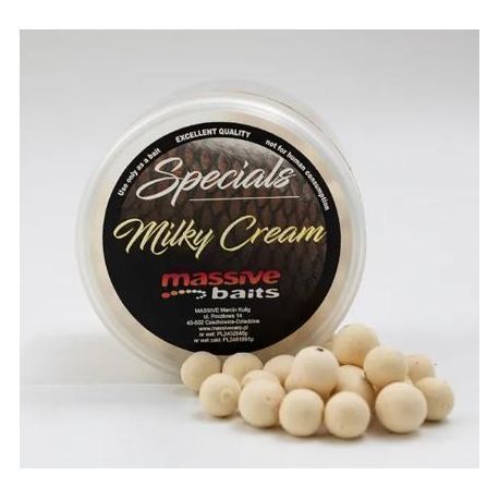 MASSIVE BAITS SPECIAL POP UPS MILKY CREAM 14MM