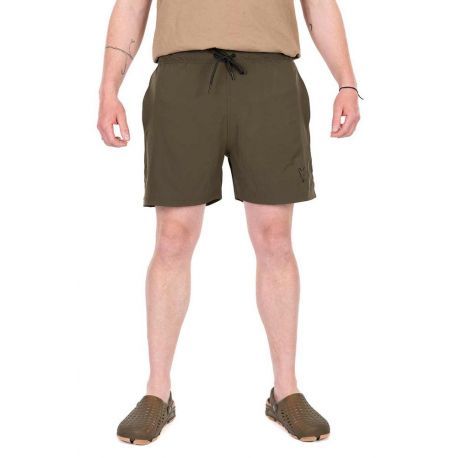 FOX COLLECTION GREEN LW SWIM SHORTS L