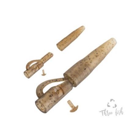 ZFISH LEAD CLIP & TAIL RUBER 