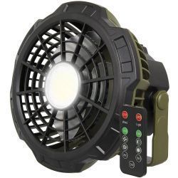 NGT RECHARGEABLE FAN WITH LIGHT & POWERBANK