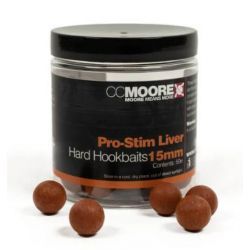 CCMOORE HARD HOOKBAITS PRO-STIM LIVER 18MM