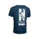 NASH MAKE IT HAPPEN T SHIRT NAVY BLUE M