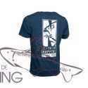 NASH MAKE IT HAPPEN T SHIRT NAVY BLUE M