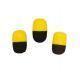 PB PRODUCTS ZIG DUMBELLS 8MM YELLOW/BLACK
