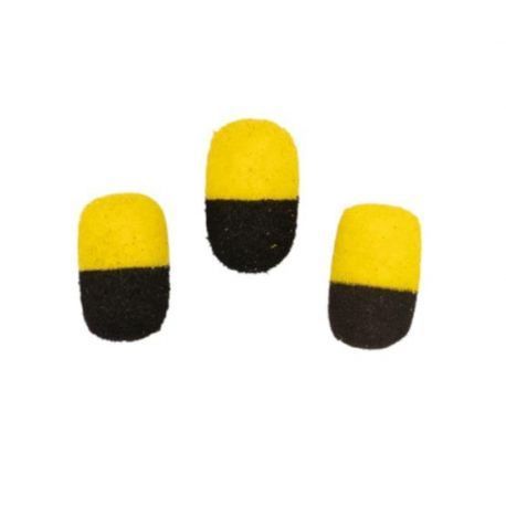 PB PRODUCTS ZIG DUMBELLS 8MM YELLOW/BLACK