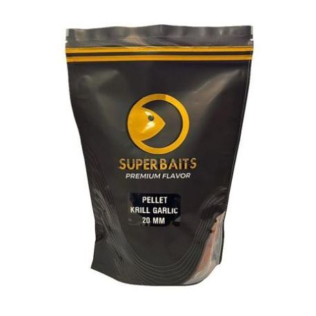 SUPERBAITS PELLETS KRILL GARLIC 20MM 800GR