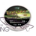 KATRAN TAPER MONO SHOCK LEADER CGALAXY CAST 0.26-0.47MM 5PZ