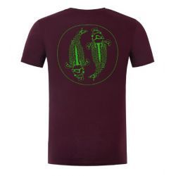 KORDA MANDALA TEE BURGUNDY M