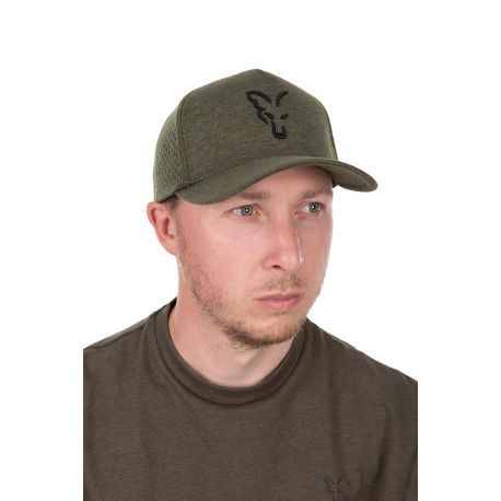 FOX COLLECTION BASEBALL CAP GREEN BLACK