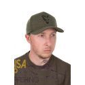 FOX COLLECTION BASEBALL CAP GREEN BLACK
