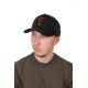 FOX COLLECTION TRUCKER CAP BLACK ORANGE