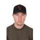 FOX COLLECTION TRUCKER CAP BLACK ORANGE