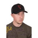 FOX COLLECTION TRUCKER CAP BLACK ORANGE