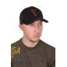 FOX COLLECTION TRUCKER CAP BLACK ORANGE