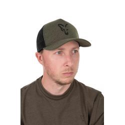 FOX COLLECTION TRUCKER CAP GREEN BLACK