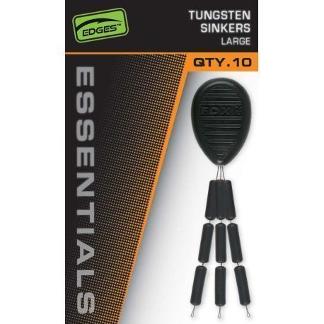 FOX EDGES ESSENTIALS TUNGSTEN SINKERS LARGE