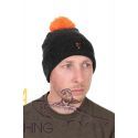 FOX COLLECTION BOBBLE HAT BLACK/ORANGE