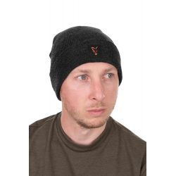 FOX COLLECTION BEANIE BLACK/ORANGE