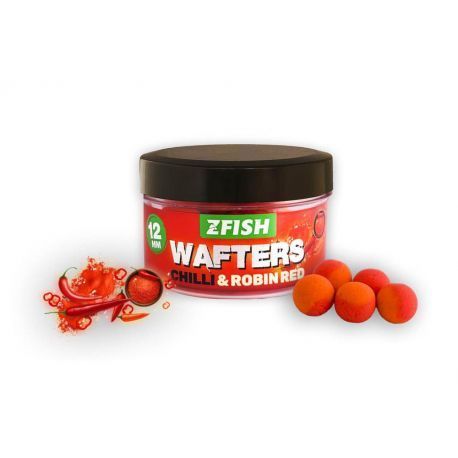 ZFISH WAFTERS 12MM CHILLI-ROBIN RED