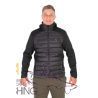 FOX COLLECTION HYBRID JACKET BLACK/ORANGE TALLA L