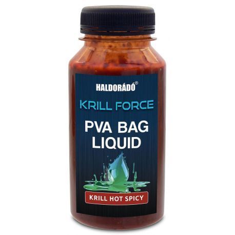 HALDORADO KRILL HOT SPICY PVA BAG LIQUID 100ML
