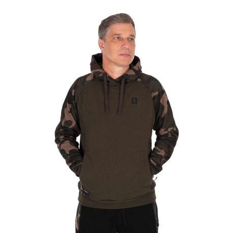FOX KHAKI/CAMO PULLOVER PREMIUM 310 HOODIE XXL