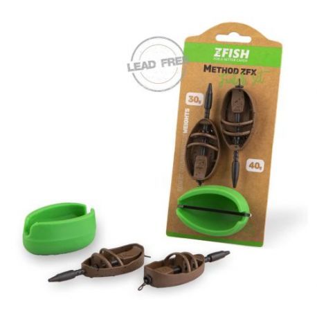 ZFISH Method Feeder Set ZFX 30 40g Mould
