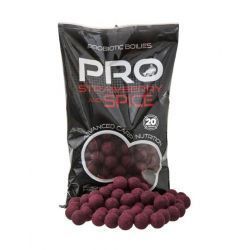 STARBAITS PRO STRAWBERRY SPICE BOILIES 20MM 800GR