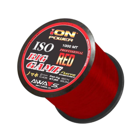 AWA-SHIMA BIG GAME RED 0.37MM 1000M