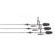 Fox Edges Naturals Heli-Clip Rig 40lb Submerge 3pc