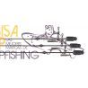 Fox Edges Naturals Heli-Clip Rigs 50lb Leadcore 3p