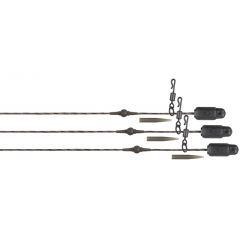  Fox edges naturals heli-clips 50lb copper core 3p