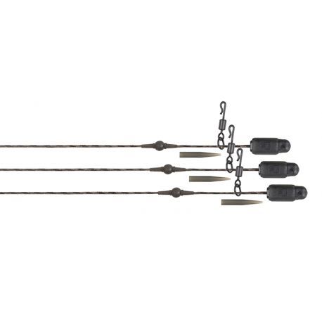  Fox edges naturals heli-clips 50lb copper core 3p