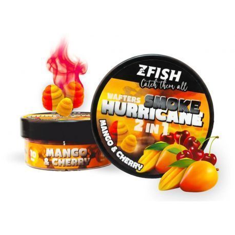 ZFISH Smoke Hurricane Wafters 2in1 Mango-cherry