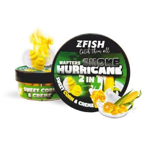 ZFISH Smoke Hurricane Wafters 2in1 Sweet Corn crem