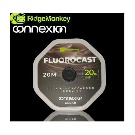 RIDGEMONKEY FLUOROCAST FLUROCARBON 20LB 0 45MM 20M