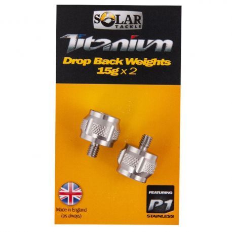 SOLAR TACKLE 15GR IPRO DRAG WEIGHTS 2 UNIDADES