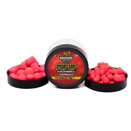 BUCOVINA POP UP DUMBELL 14 MM CAPSUNA 25 GR