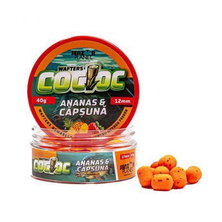 SENZORCOCIOC WAFTERS DUMBELL ANANAS CAPSUNA 12 MM
