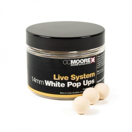 CC MOORE LIVE SYSTEMWHITE POP UP 14 MM