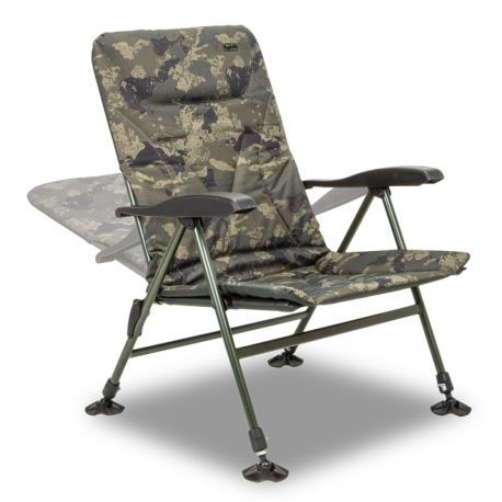 SOLAR TACKLE UNDER COVER CAMO RECLINER CHAIR