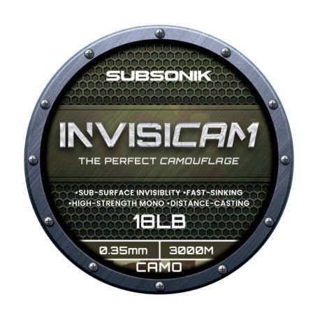 SONIK INVISICAM CAMO 0 35 MM 18 LB 3000 MTS