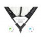 ZFISH RUBBER CORE LANDING NET 42 