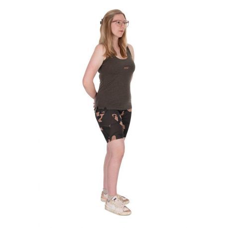 FOX WOMENS LEGGING SHORTS CAMO T-S