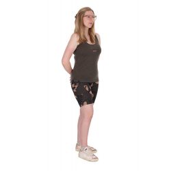 FOX WOMENS LEGGING SHORTS CAMO T-XL