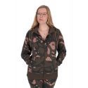 FOX WOMENS ZIPPED CAMPO HOODY T-L