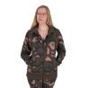 FOX WOMENS ZIPPED CAMPO HOODY T-L