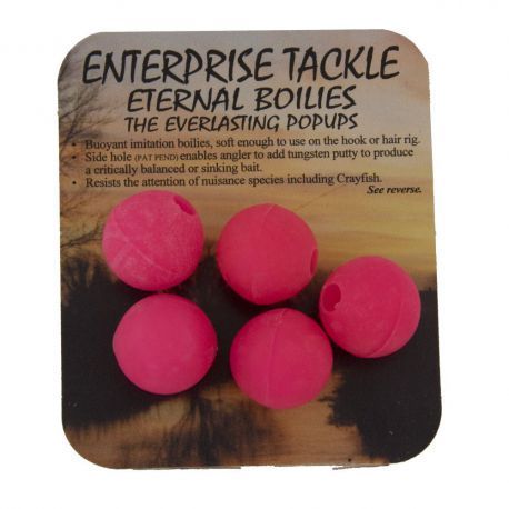 ENTERPRISE TACKLE ETERNAL BOILIES 15 MM PINK