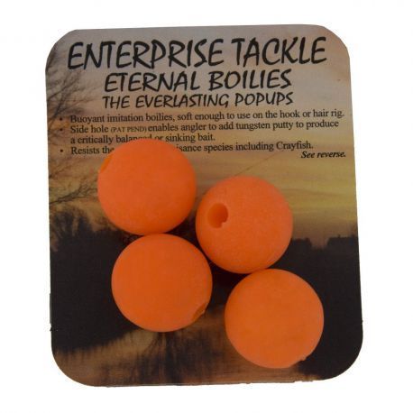 ENTERPRISE TACKLE ETERNAL BOILIES 18 MM ORANGE