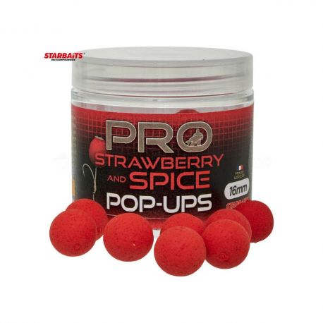 STARBAITS PRO STRAWBERRY PO PUP 16 MM